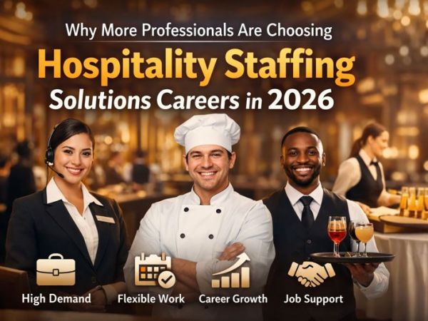 Why More Professionals Are Choosing Hospitality Staffing Solutions Careers in&nbsp;2026